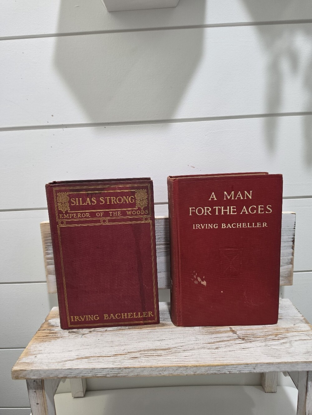 Antique Book Set By Irving Bacheller